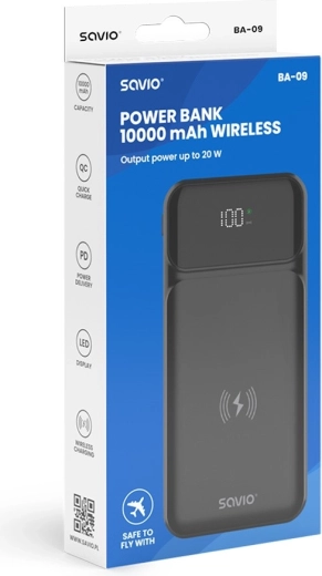10,000 mAh capacity in a compact design