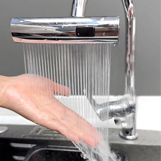 Taupus aeratorius su tolygia tėkme