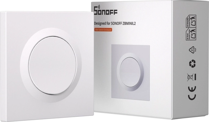 Wall Switch Enclosure Sonoff E1GSL without Neutral Wire