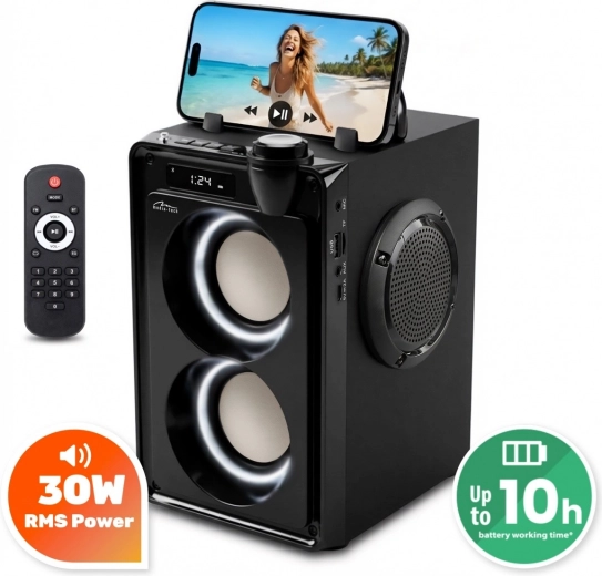 Portable Overbox party speaker with Bluetooth 5.3