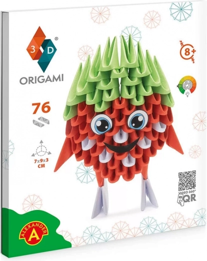 Alexander creative kit ORIGAMI 3D – Strawberry
