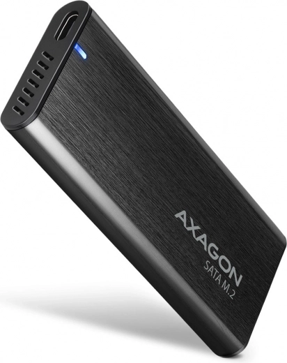 External Screwless Aluminum USB-C 3.2 GEN 2 Case for M.2 SATA SSD