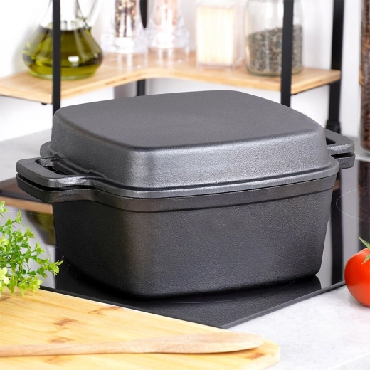 Universalus naudojimas ant viryklės, orkaitėje ir grilyje