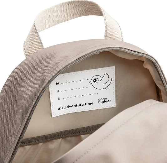 Name tag inside for easy labeling