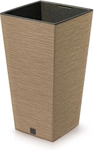 Furu Square Eco Wood Planter with Insert 24 cm – Naturo