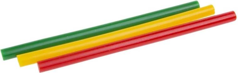 Colored hot glue sticks for glue gun 11.2 × 200 mm (10 pcs)