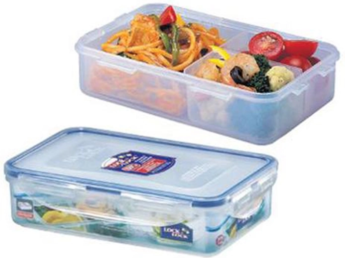 Maisto dėžutė LOCKnLOCK su 3 skyriais 800 ml