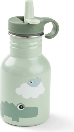 Done by Deer nerūdijančio plieno gertuvė Playground žalia 350 ml