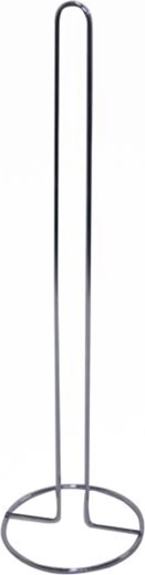Tualetinio popieriaus laikiklis iš chromuoto metalo 55,7 × 16 cm