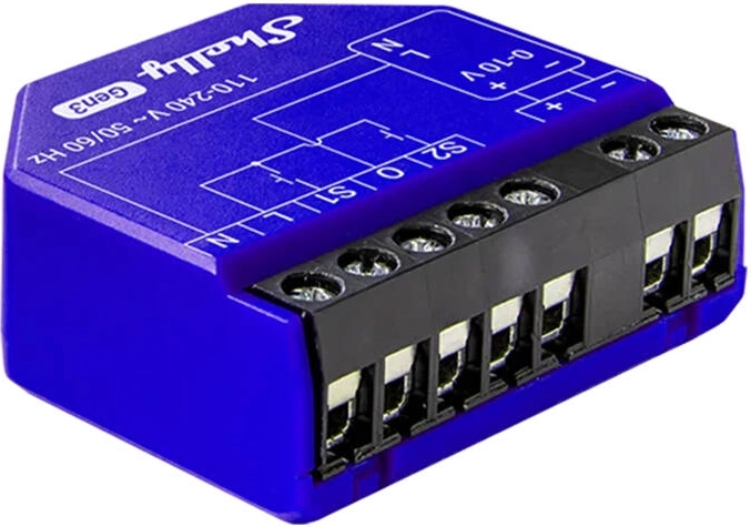 Shelly PM Gen3 dimmer lighting 0/1-10V, WiFi/Bluetooth