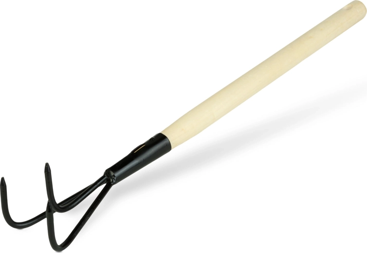Comfortable wooden handle