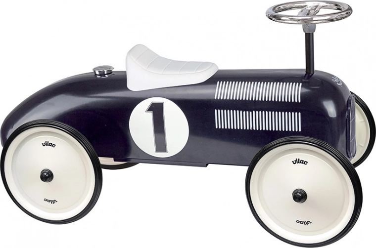 Vilac vintage ride-on for children – black