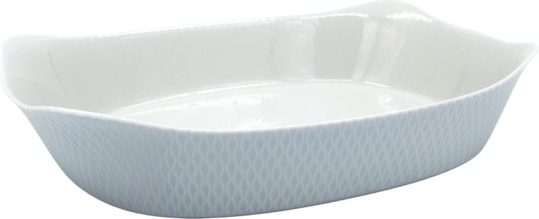 Kepimo forma SMART CUISINE Wavy Granit 34 × 25 cm, stiklas, pilka