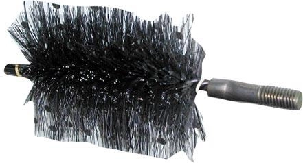 Square flue brush 40 × 80 mm