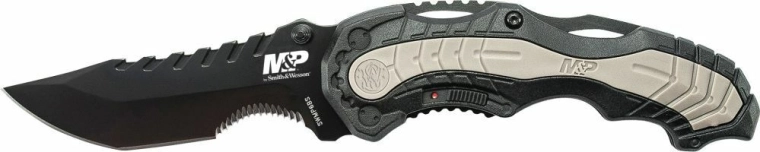 Pocket Knife with Assisted Opening SMITH & WESSON M&P M.A.G.I.C., Black/Grey