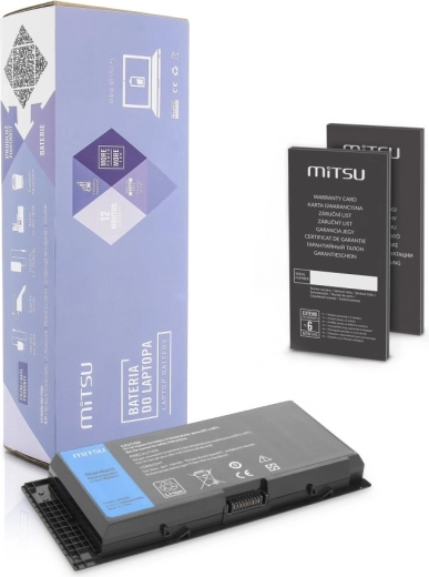 Mitsu battery for Dell Precision M6600 and M6800 (4400 mAh, 49 Wh)