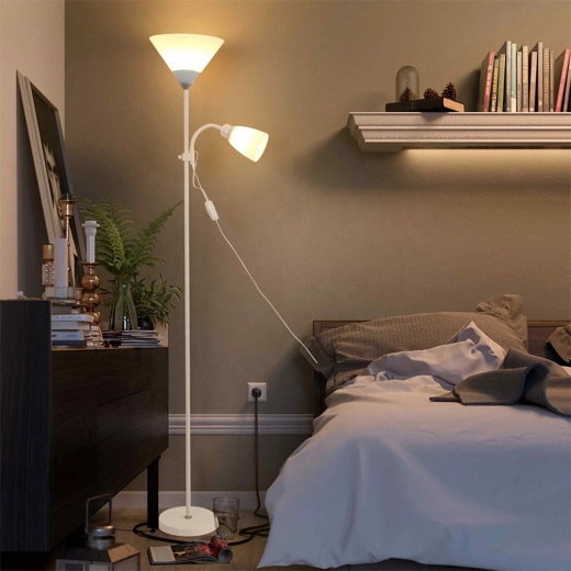 Flexible reading arm for precise aiming