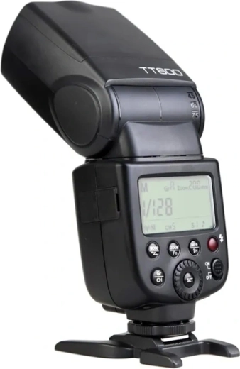 Integrated Godox X 2.4 GHz radio system + HSS