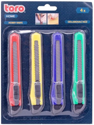 Toro Snap-Off Utility Knife, Set of 4