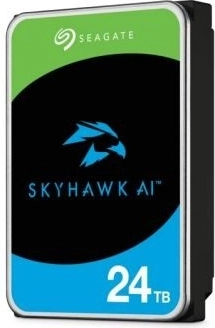 SkyHawk AI 24TB diskas, skirtas dirbtinio intelekto įrašymo įrenginiams