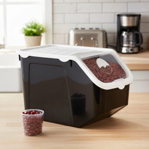 Lengvas dozavimas dėl atverčiamo vožtuvo