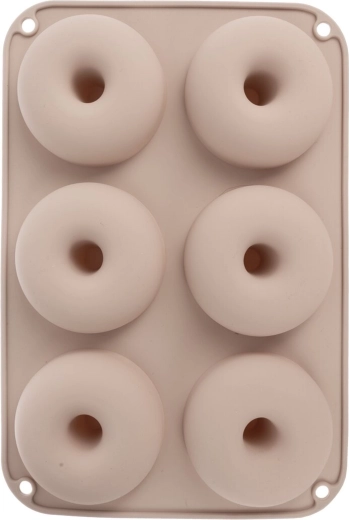 6 donuts at once for fast baking