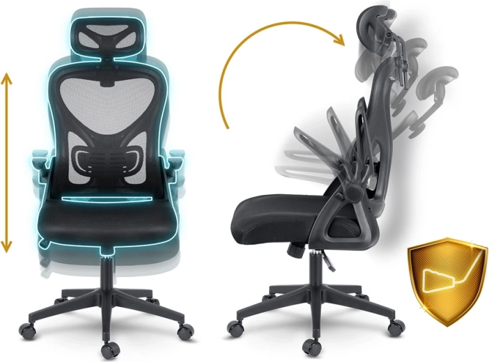 TILT mechanism: work and relax in seconds