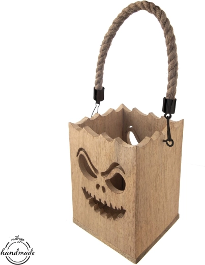 Mango Wood Candle Holder MANGO Halloween