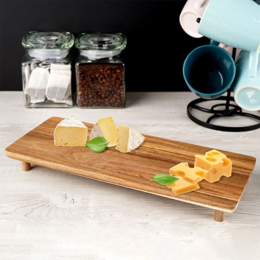 Universal tray for cheese, tapas, and sushi
