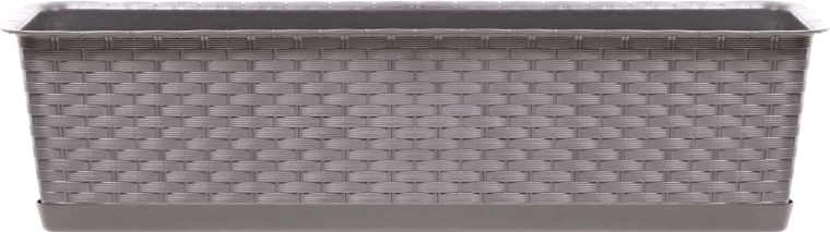 Lovelis su lėkštute Ratolla Case 39 cm mocca
