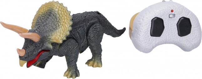 Nuotoliniu būdu valdomas dinozauras Triceratops 24 cm