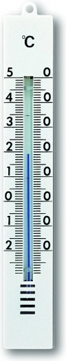 Indoor/Outdoor Analog Thermometer TFA, white plastic