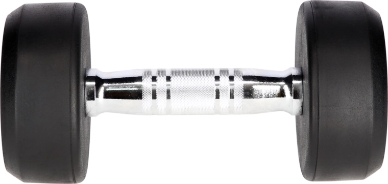 Secure grip thanks to the chrome knurled handle