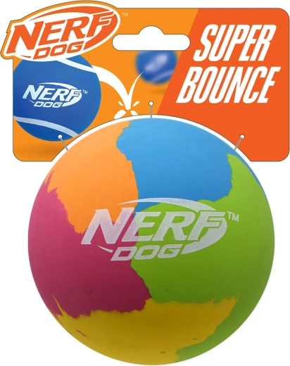 Nerf Dog super atšokantis guminis kamuoliukas 9,5 cm