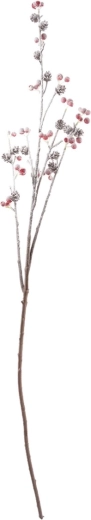 Plastic berry branch 97 cm