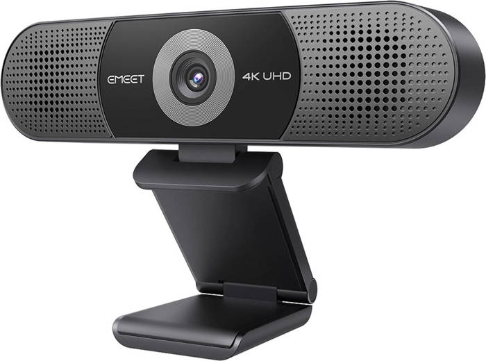 Internetinė kamera EMEET SmartCam C980 Pro 4K UHD su mikrofonais ir garsiakalbiais