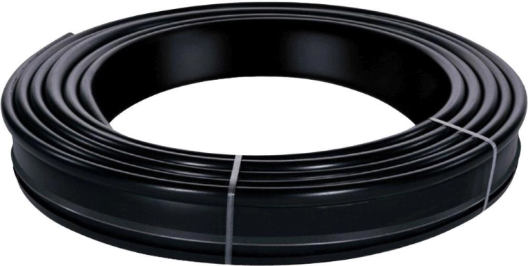 Garden Diamond Lawn Edging 11.5 cm × 6 m black
