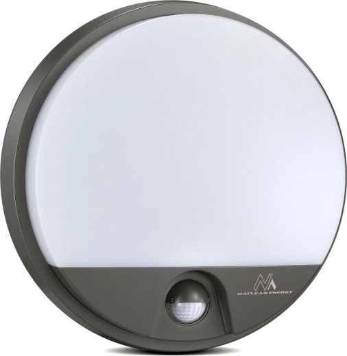 LED lempa su PIR judesio jutikliu 4000K, IP54, montuojama ant sienos / lubų