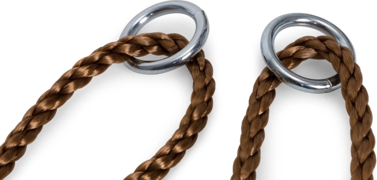 Reinforced ropes and safe hanging