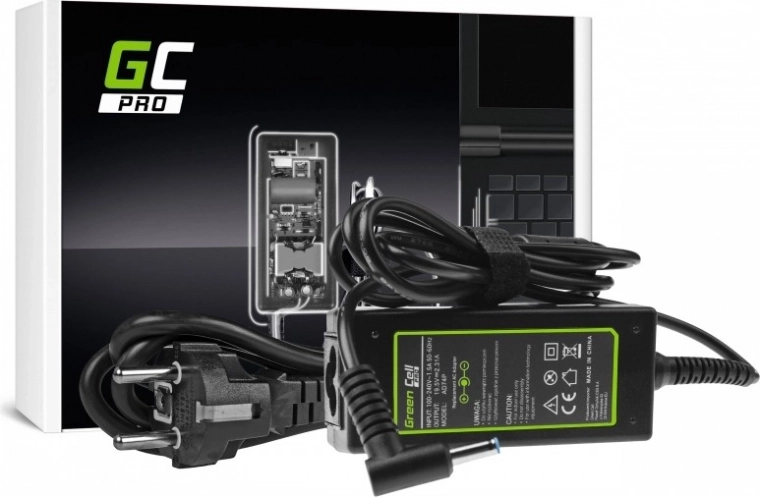 Įkroviklis GREEN CELL PRO 45 W 19,5 V 2,31 A, skirtas HP 250/255 ir PROBOOK