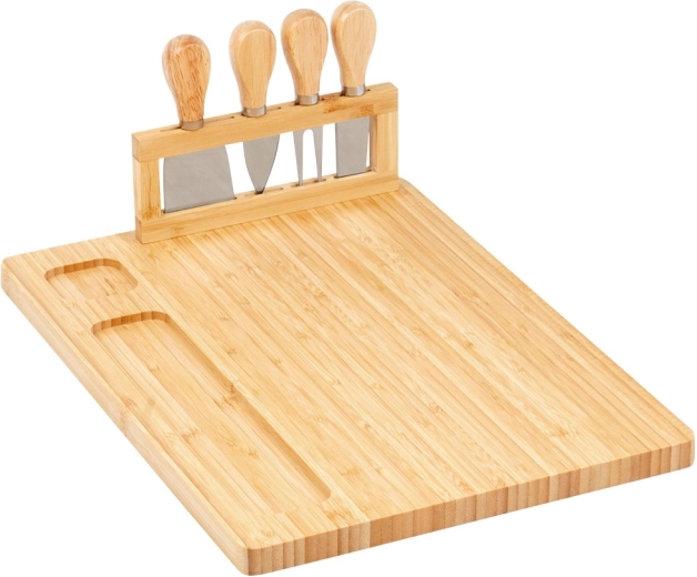 Natūralus bambukas ir nerūdijantis plienas