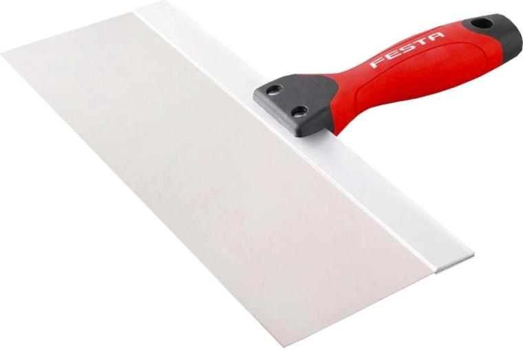 Stainless steel trowel with reinforcement 250 mm FESTA