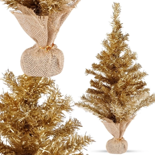 Luxurious golden look for a festive atmosphere