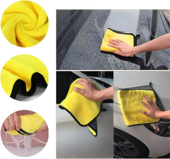 Microfiber gentle on surfaces and paint