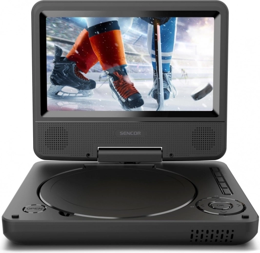 Sencor Portable DVD Player with 7" Swivel LCD, USB/SD