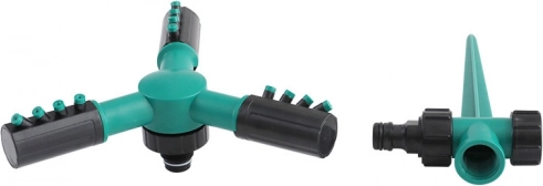 Automatic 360° Garden Sprinkler - Dark Green