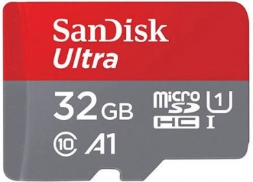 SANDISK Ultra microSDXC Memory Card 32 GB, 120 MB/s, A1, UHS‑I, Class 10