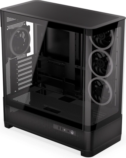 Airy chassis and dust protection