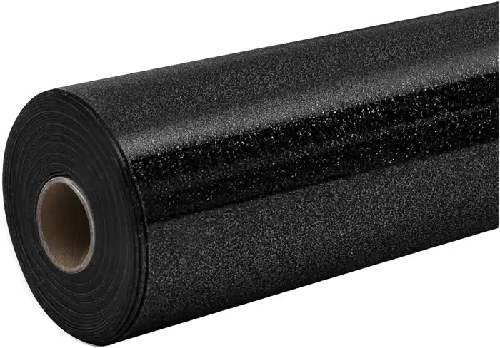 HTVRONT glitter heat transfer vinyl 30.5 × 90 cm black