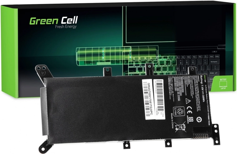 GREENCELL Battery for ASUS R556, 7.6 V, 4000 mAh